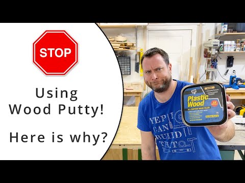 Video: Wood putty. Why is she needed?