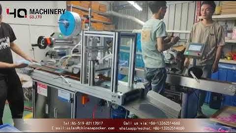 flat label applicator machine for plastic cover lid cap|YQ machinery top labelling machine video