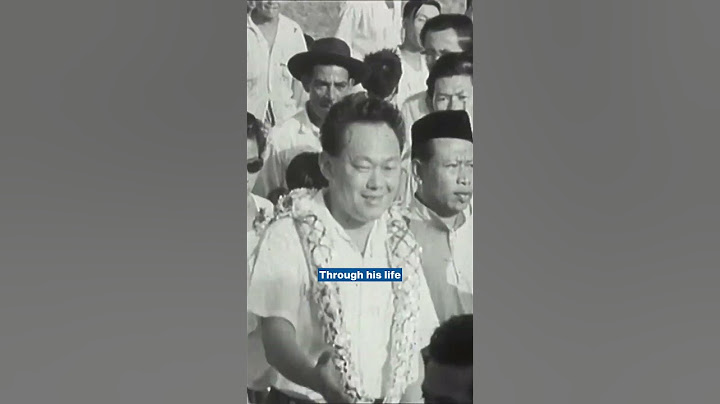Lee Kuan Yew defied all odds to build us into the global powerhouse we are today.
