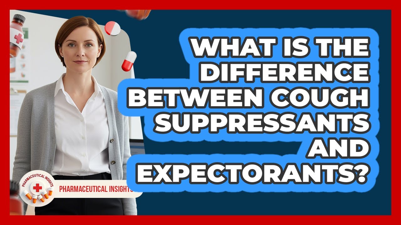 What Is The Difference Between Cough Suppressants And Expectorants?