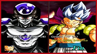 BLACK FREEZER vs GOGETA ULTRA MEGA INSTINCT | Best Battles | Dragon Ball Z Budokai Tenkaichi 3