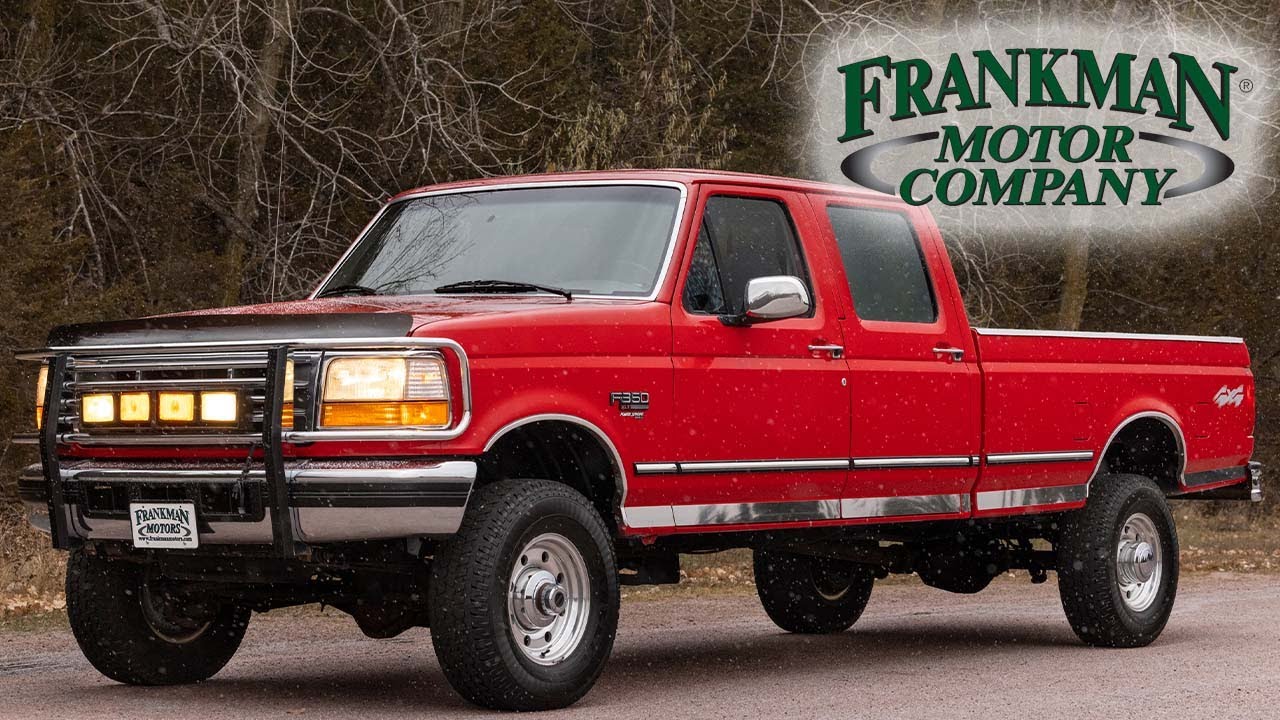 92K Mile 1996 Ford F 350 XLT Frankman Motors Company Walk Around