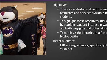 Learning with LOUIS - Planning a Library Wide Open House: Data Driven Decision Making in Action