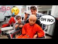 Back To School Bald Head Haircut PRANK On Little Sister!