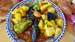 كمونية تونسية رويال بغلال البحر🇹🇳بنة من وراء العقل😍😋 Kamounia tunisienne Royale au fruits de mer