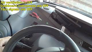 Renaul Espace IV - Dashboard Fuses (Turn Signals, Ventilation, Dashboard Instruments)