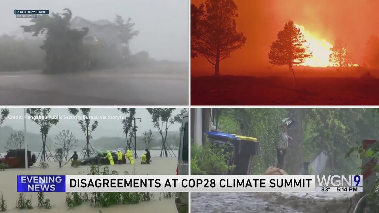 Sharp disagreements over future of planet-warming fossil fuels at UN climate talks in Dubai