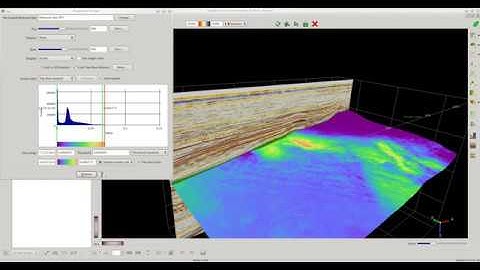 HorizonCube 3D Slider Example in OpendTect