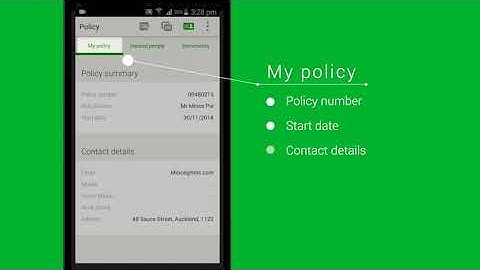 My nib app How to view your claim history and policy details