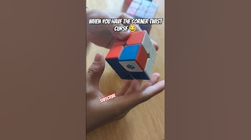 when you have the corner twist curse #cubing #shorts #cube