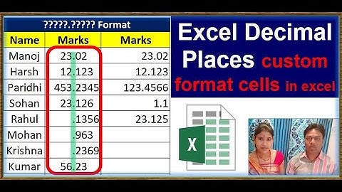 how to align decimals |how to change decimal separator in excel
