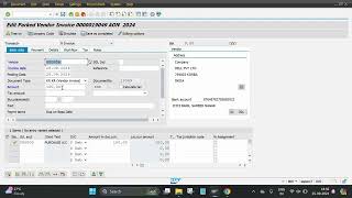 FBV2 - Change Parked Document in SAP