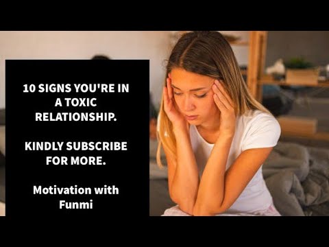 10 Signs you're in a toxic Relationship. #relationship #marriage # ...