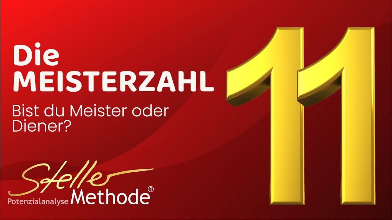 Bedeutung der 11 🔺 Spiritualität und Meisterzahl🔺Bist Du Diener oder Meister in der Numerologie?