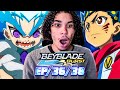VALT VS LOUIS : LE NOUVEAU RYUGA ?! BEYBLADE BURST RÉACTION ÉPISODES 36/37/38
