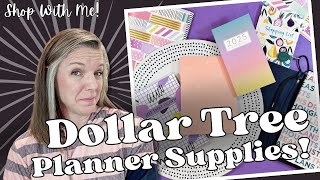 Dollar Tree Planner Supplies! || Shop With Me || 2025 Planner Setup