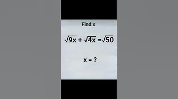 Find x 🤔 #maths #ytshorts #physics #olympiad #matholympiad #algebra