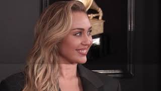 Miley Cyrus on the Red Carpet | 2019 GRAMMYs