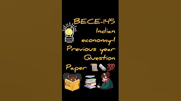BECE-145 Previous year question paper | BECE-145 Important Questions #BECE145 #shorts #ignou #viral