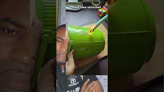 How to quickly repair broken plastic buckets with toothbrushe.#diy #creativity #repair