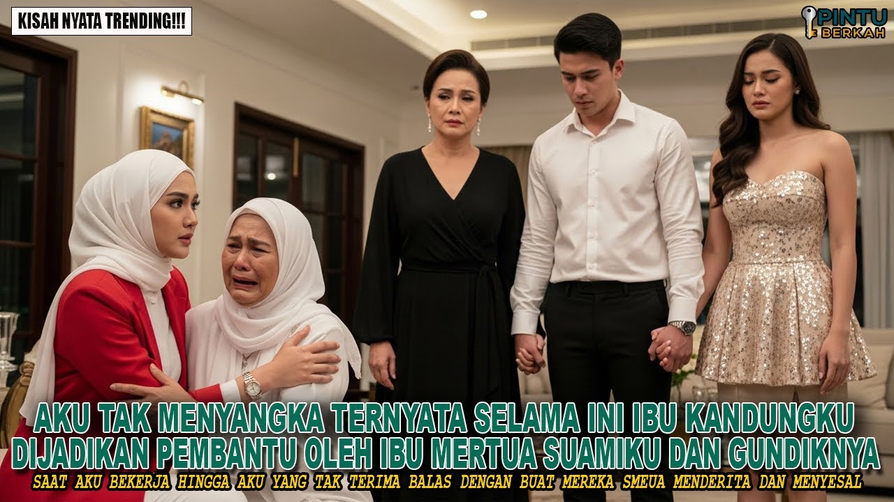 AKU TAK MENYANGKA TERNYATA SELAMA INI IBUKU DIJADIKAN PEMBANTU - OLEH MERTUA SUAMIKU DAN GUNDIKNYA