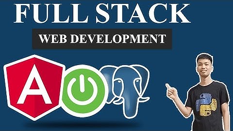 Spring Boot & Angular & PostgreSQL Full Stack Web Development(Part2): API