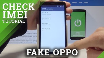 How to Find IMEI Number in FAKE OPPO - IMEI & Serial Number