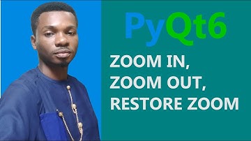 PyQt6 Notepad Clone Part 3 - Zoom In, Zoom Out, Restore Default Zoom