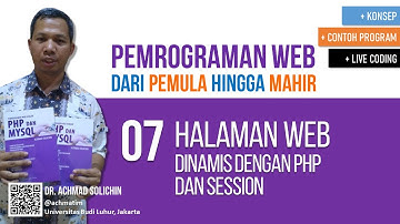 07. Halaman Web Dinamis dengan PHP: Contoh + Live Coding | Pemrograman Web dari Pemula Hingga Mahir