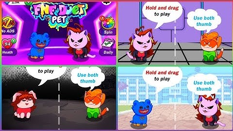 FNF DUET PET CAT DANDING Roses - Sussus Moogus- Screenplay - Friends To Your End Gameplay