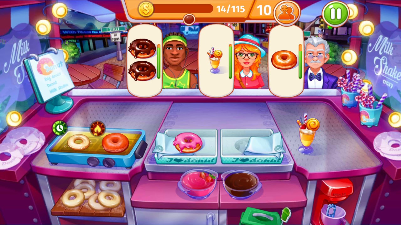 Fun Kids Games-Cooking Graze-Crazy, Fast Restaurant Kichen Game