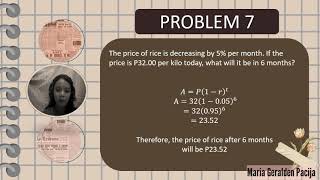 General Mathematics Performance Task 1.3