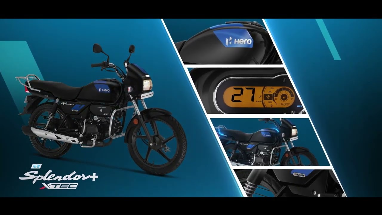 Splendor+ XTEC | Advanced XTEC technology | Mark Hero | Angadippuram | HD