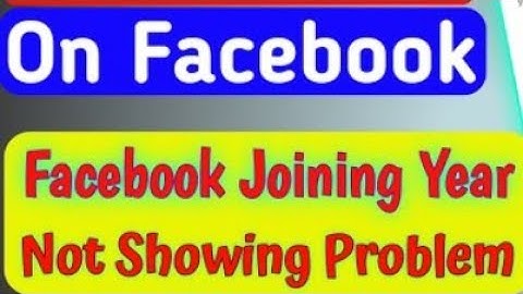 How to add when you joined Facebook new latest trick 2021/2022||how  facebook join date show in 2021