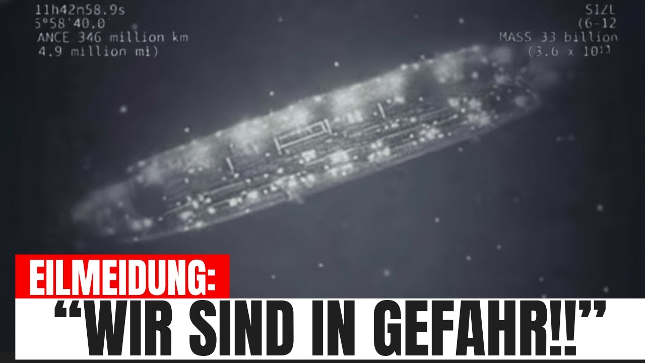 VOR 1 MINUTE: Gigantisches Objekt (100x größer als 3I/ATLAS) gerade angekommen – es macht Jagd!