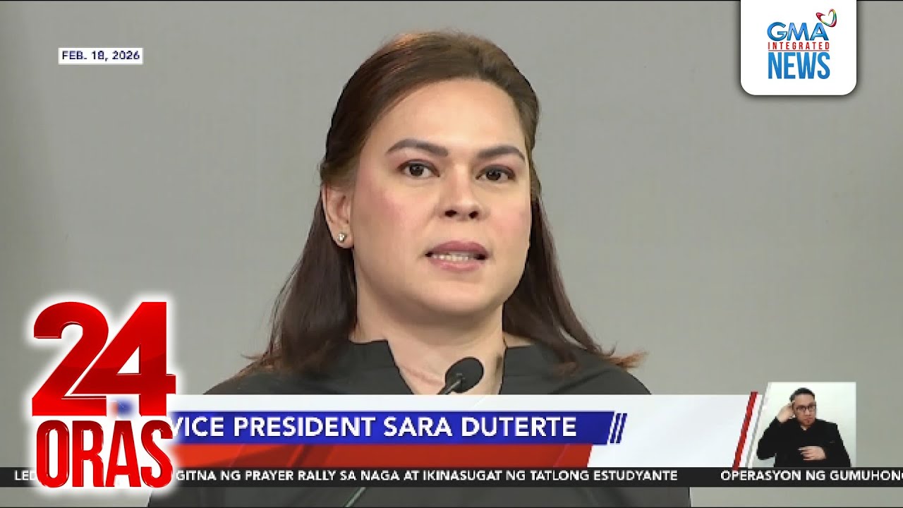 VP Duterte - Walang kinalaman ang 4 impeachment complaints sa desisyong tumakbo... | 24 Oras