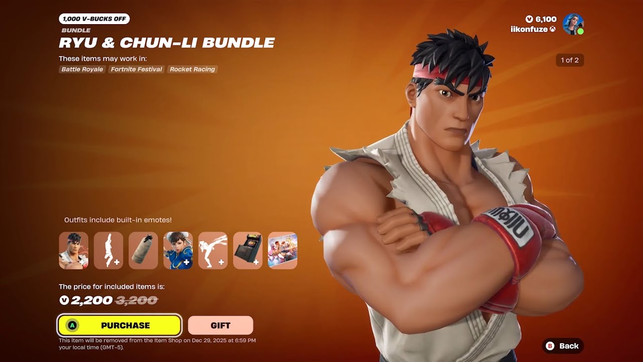 RYU & CHUN-LI BUNDLE