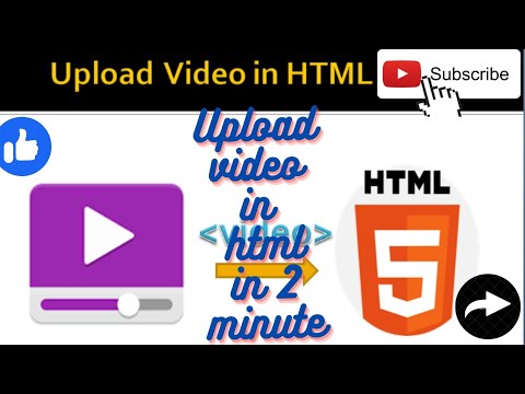 How to insert video in HTML | HTML me video kese daale hindi - YouTube