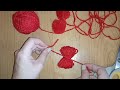 Заяц из помпонов. Rabbit made pom-pom. Crafted.