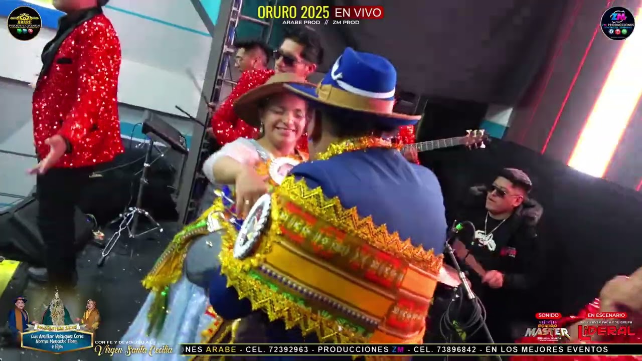 Grupo Lideral en Vivo 2025 / Oruro / Festividad Virgen Santa Cecilia