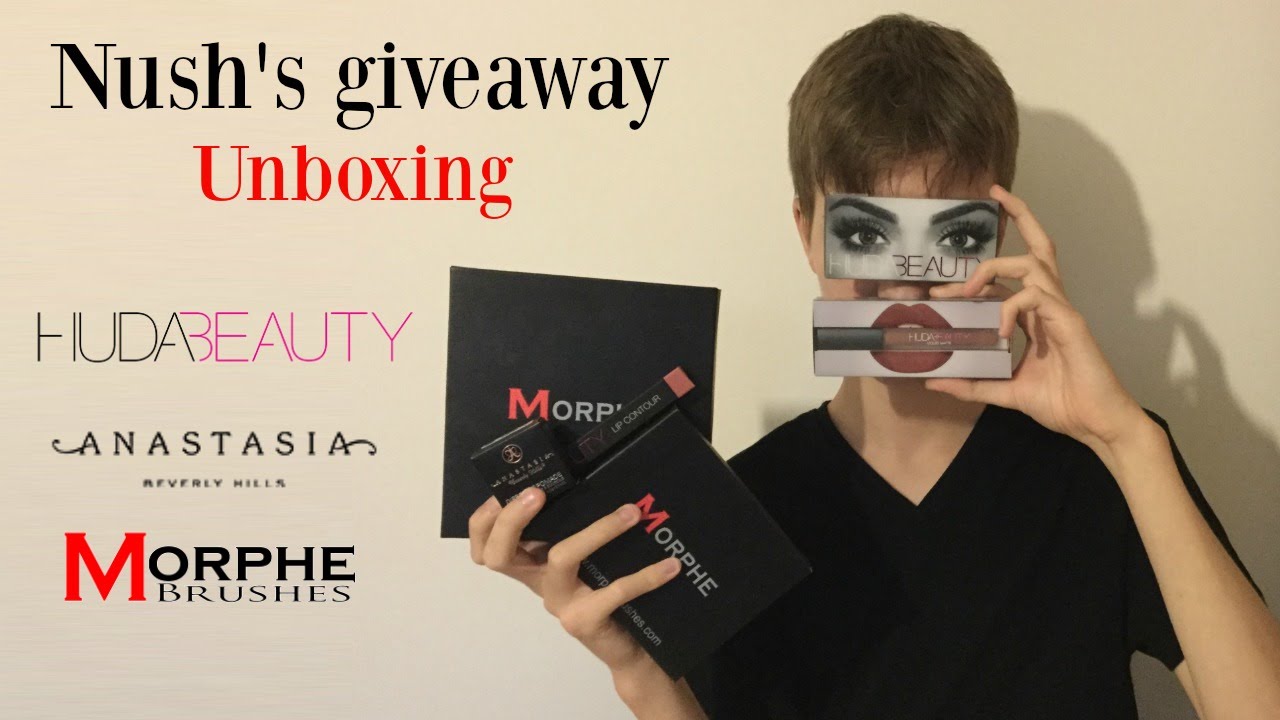Unboxing Huda Beauty, Anastasia Beverly Hills, Morphe | 1 OF NKind Makeup Giveaway