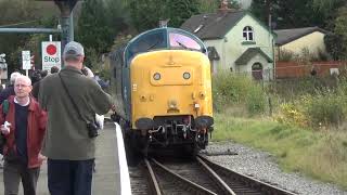 Deltics Class 55 55019 Royal Highland Fusilier East Lancs Railway. #class55 #deltic #55022 #elr