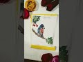 a bird collage made with waste newspaper#made from waste#waste out of best