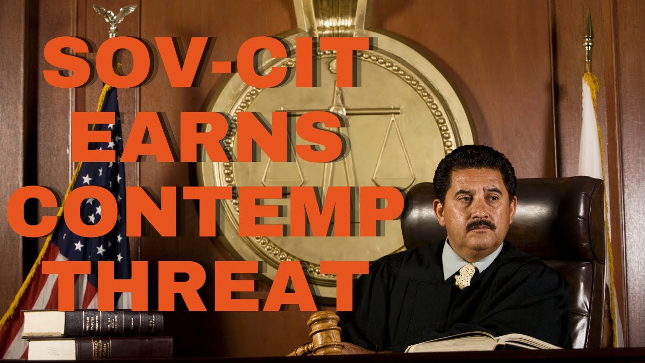 Sovereign Citizen Chaos: Judge Explodes Within Seconds! 