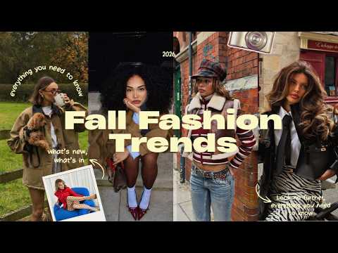 Fall Fashion Trends 2026 🍂 Every trend you need to know ✰