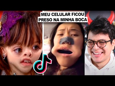 😜 Tente não Rir com essas Caretas de Bruno Diferente #tiktok #ticarac