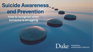 Suicide Awareness And Prevention