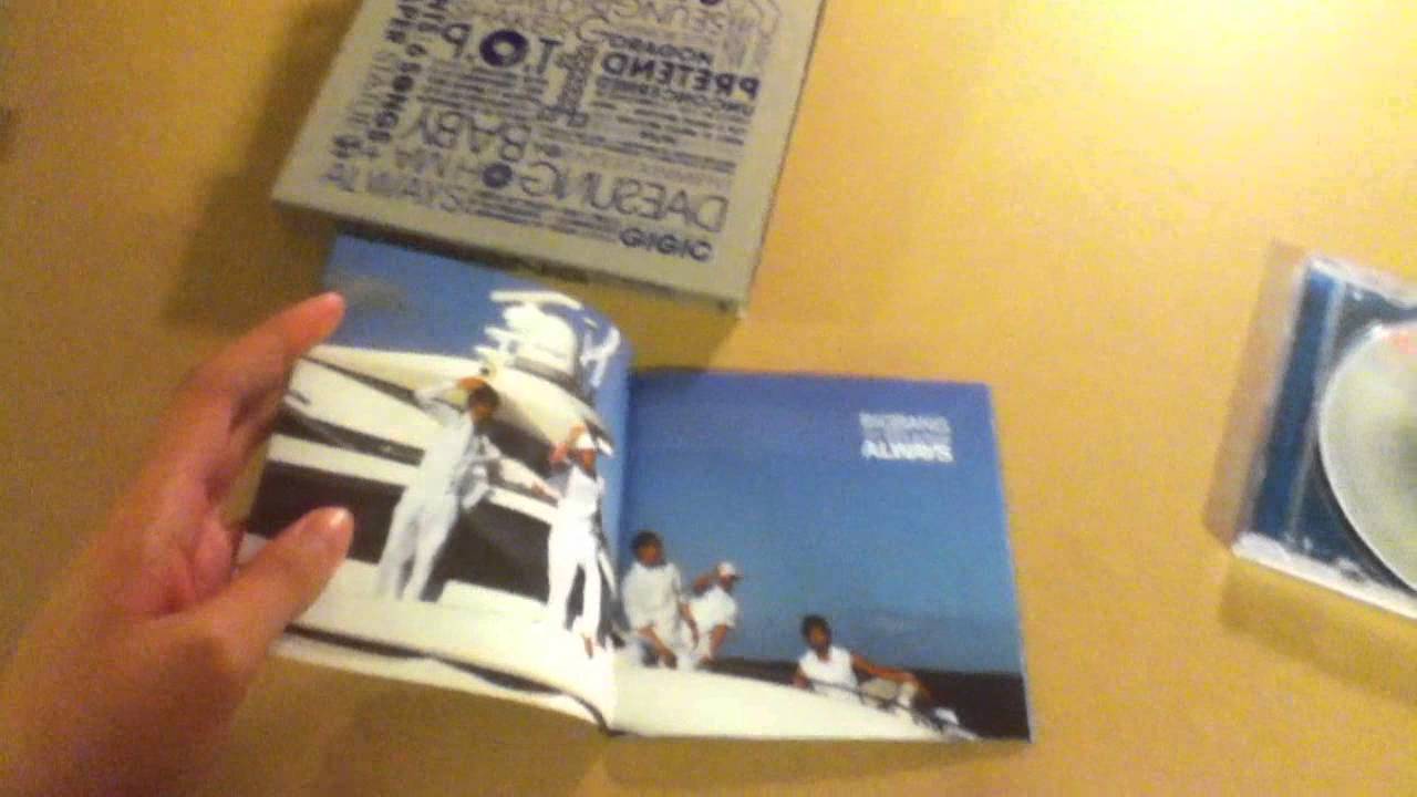 Bigbang -Always -1st Mini Album Unboxing - YouTube