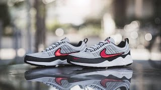 instructeur voorbeeld overschot Review: Nike Air Zoom Spiridon '16 "Black/Sport Red" - YouTube