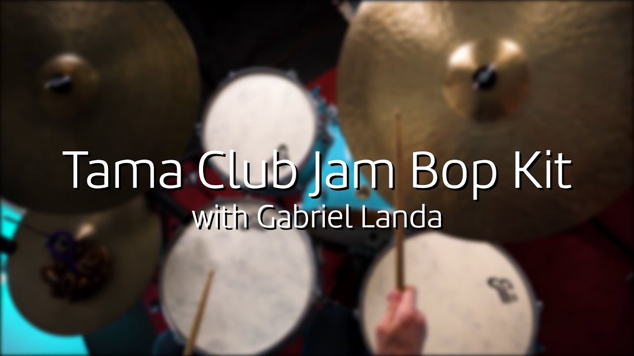 Tama Club-JAM Bop Kit (Aqua Blue) | Sound Test/Demo | 18/10/14